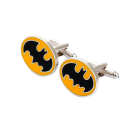 Batman-Cufflinks-Yellow-Black