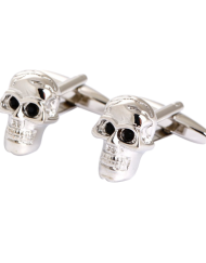 Metal-Skull-Cufflinks